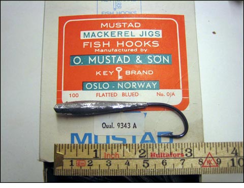 Mustad 9343A No.0/A Mackerel Jigs