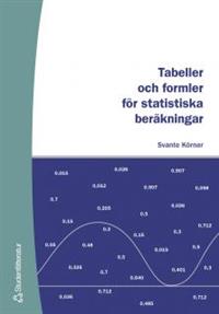 Tabeller och formler för statistiska beräkningar, uppl. 3