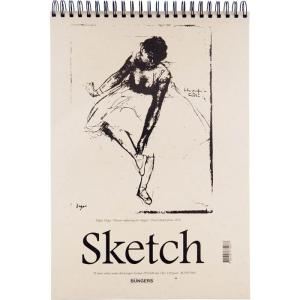 Block Skissblock A4 70bl/110g