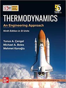 REA Thermodynamics, An Engineering Approach, 9th ed.
