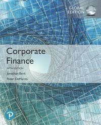 Corporate Finance, 5th, global edition