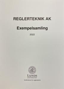 Exempelsamling Reglerteknik, 2022