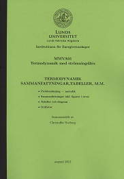 Termodynamik med strömningslära, sammanfattningar, 2018