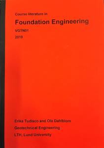 Foundation Engineering, VGTN01 2019