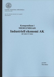 Kompendium i Industriell Ekonomi AK, 2020, juni
