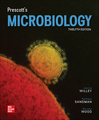 Prescott's Microbiology 12th ed with Connect