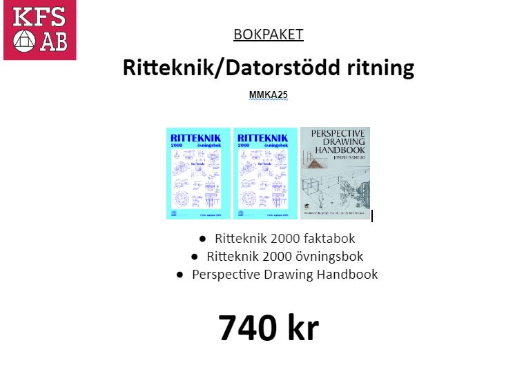 Bokpaket MMKA25 Ritteknik