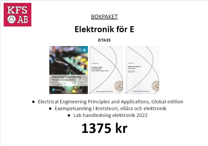 Bokpaket EITA35 Elektronik