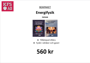 Bokpaket FAFA46 Energifysik
