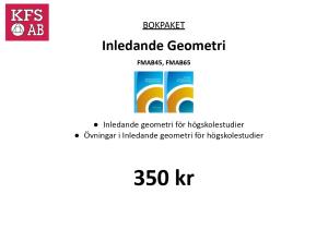 Bokpaket geometri