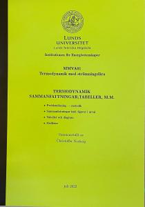 Termodynamik och Strömningslära - Sammanfattningar 2022