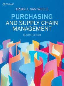 Purchasing and Supply Chain Management, 7th ed