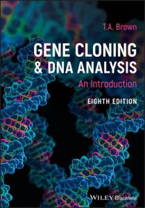 Gene Cloning and DNA Analysis  An introduction