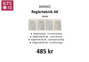 Bokpaket FRTF05 Reglerteknik