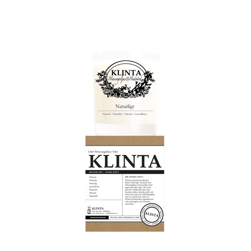 Doftljus & Massageljus Naturligt (Doftfri)  Brinntid 18h