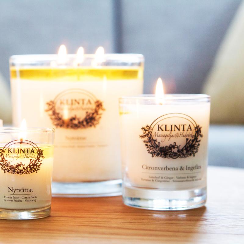 Doftljus & Massageljus Citronverbena & Ingefära