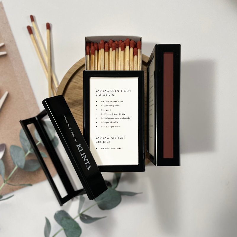 Fodral till tändsticksask