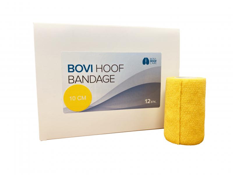 Bovi Hoof Standard Bandage 10 cm. 6 m YELLOW 12 rolls 