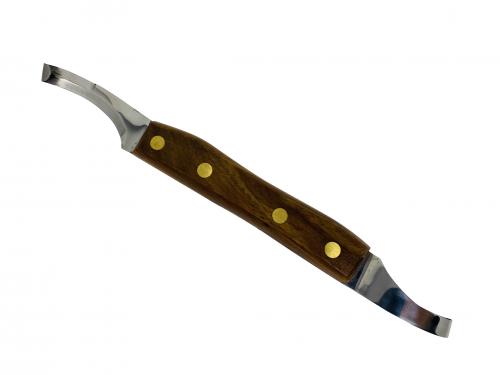 Bovi Hoof Knife Double Blade & Large Loop 