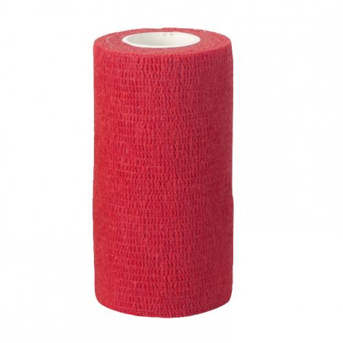 VETlastic Bandage 10 cm. 4.5 m  Röd 25 rullar