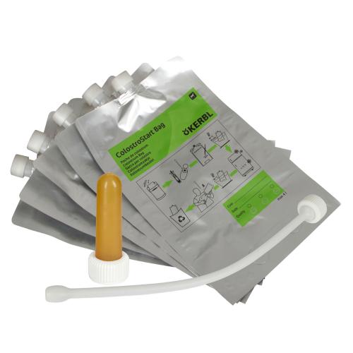 Råmjölkspåsar 50 st inkl 3 nappar och 3 drencher