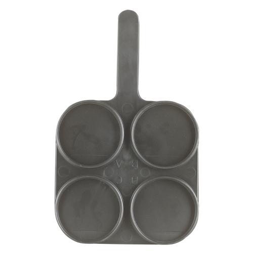 Schalm test disk, svart