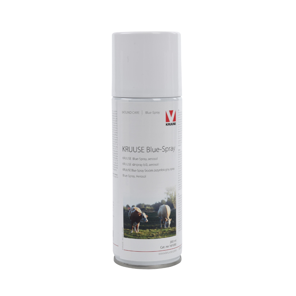 KRUUSE sårspray blue-spray aerosol 200ml 1st