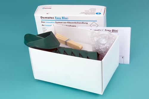 Demotec Easy Bloc XXL Express klövskor, snabbhärdande (6 höger + 6 vänster) 