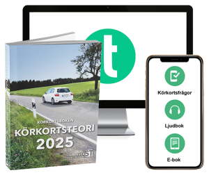 Teoripaket med körkortsboken 2025