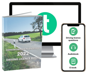 Teoripaket på engelska med körkortsboken 2022