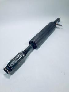 Ljuddämpare Bison med rund fläns