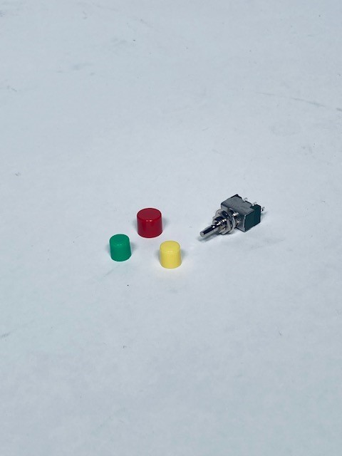 Manöverbrytare, för röd/grön/gul knapp Jobo