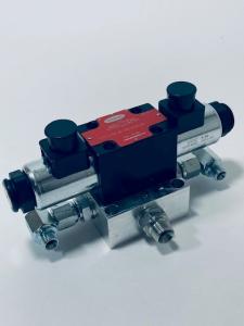 NG06 Dubbelverkande elventil inkl.block