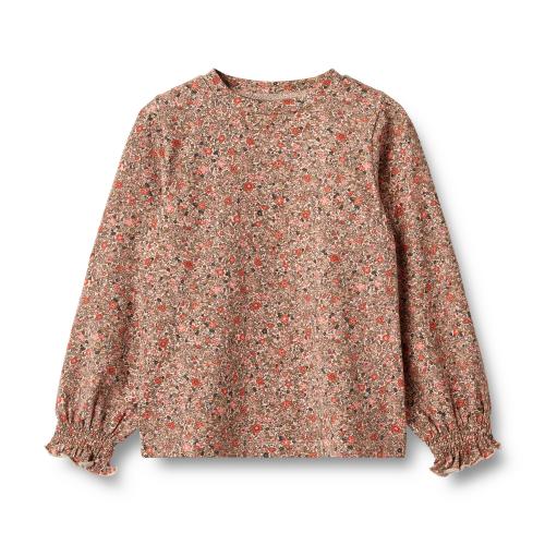 T-shirt Norma L/S - rose flower