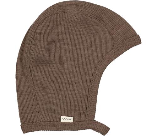 Hoody wool rib mössa - Terre