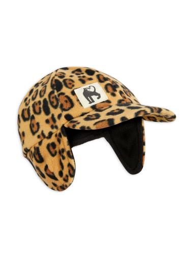 Leopard fleece Keps
