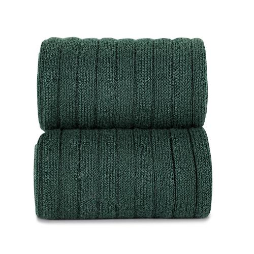 Basic rib strumpbyxor - Bottle green
