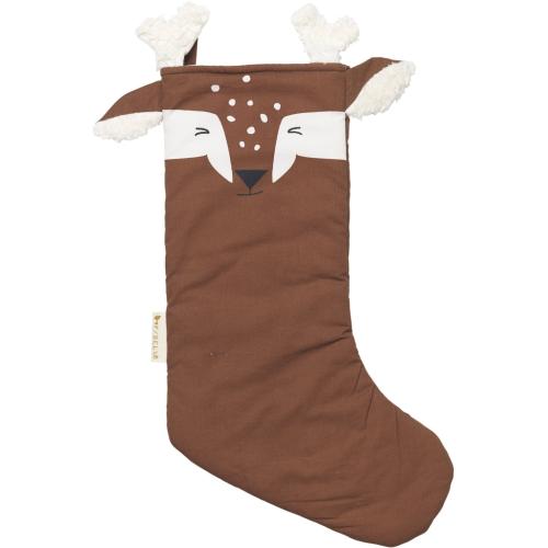 Christmas Stocking Deer - Chestnut