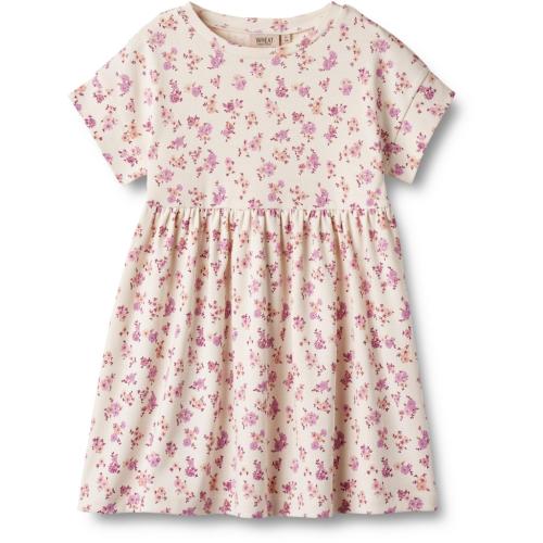 Jersey dress S/S Emilie - Shell flowers