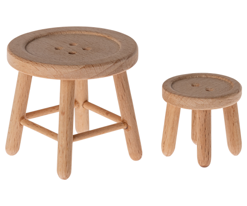 Maileg - Bord och pall för möss