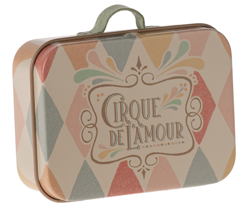 Maileg resväska micro - Harlequin