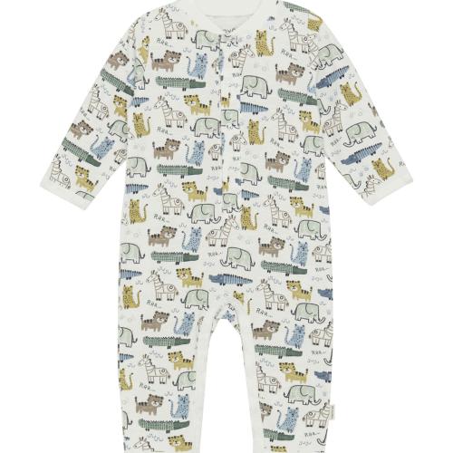 Långärmad overall - Marshmallow white