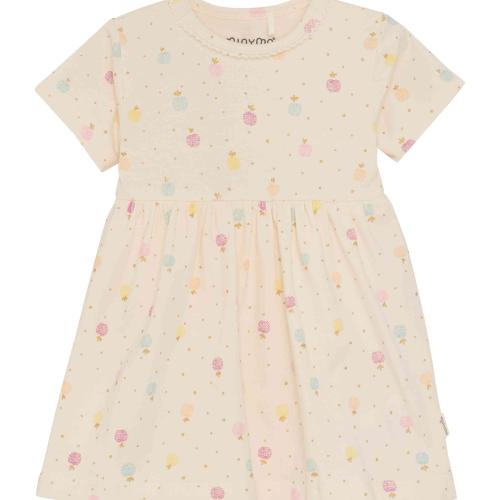 Klänning - äpplen med glitter