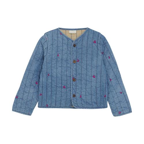 Jacka Quiltad - körsbär