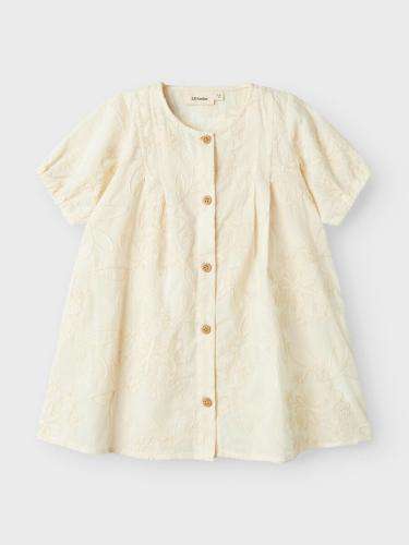 Klänning Lil - Turtledove - broderade blommor