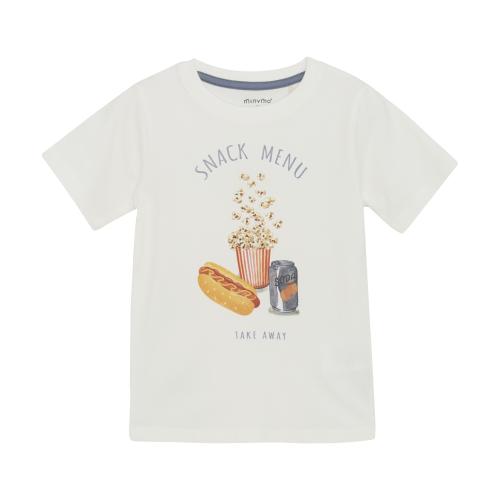 T-shirt Snacks - Marshmallow white