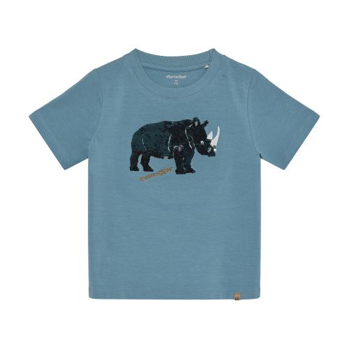 T-shirt noshöring glitter - blå