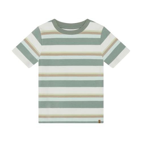 T-shirt randig - grön