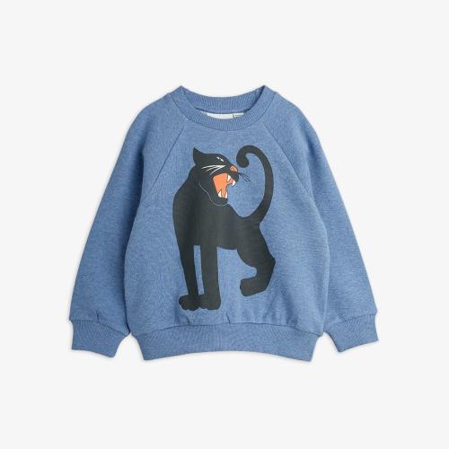 Sweatshirt melange Panther - Blue
