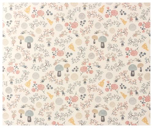 Presentpapper Maileg Mice party - 10 m